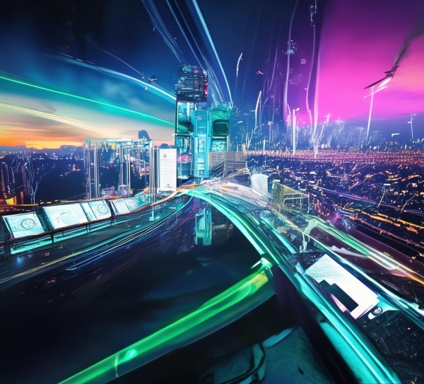 科技行业的沉浸式体验壁纸